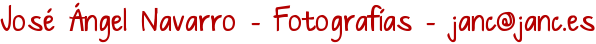 Jos&eacute; &Aacute;gel Navarro - Fotograf&iacute;as
